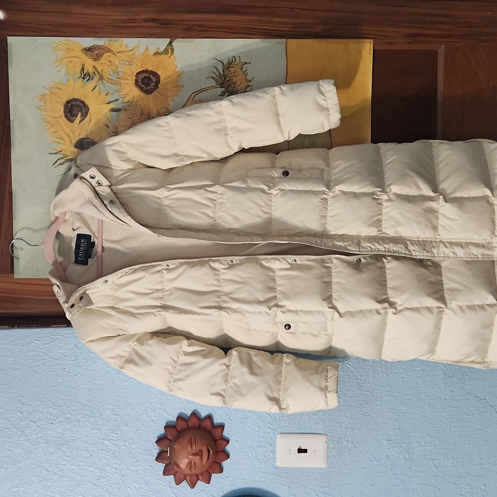 Ralph Lauren Small Zip up Puffer Coat